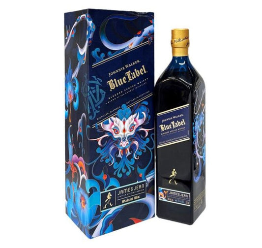 Johnnie Walker Blue Label - Lunar New Year 2024 Wood Dragon - JAMES JEAN Whisky 750ml