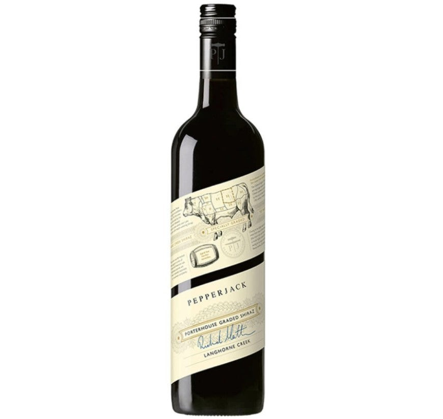 Pepper Jack Langhorne Creek Porterhouse Graded Shiraz 750ml