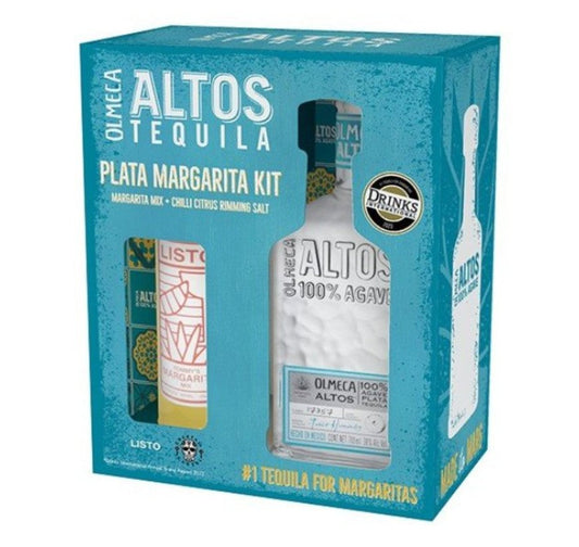 Olmeca Altos Plata Margarita Kit (Gift Pack) Tequila 700ml