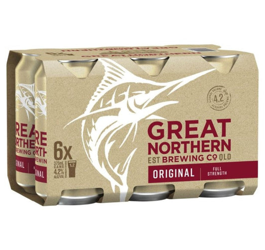 Great Northern Brewing Co. Original Can (carton/6pack) 375ml