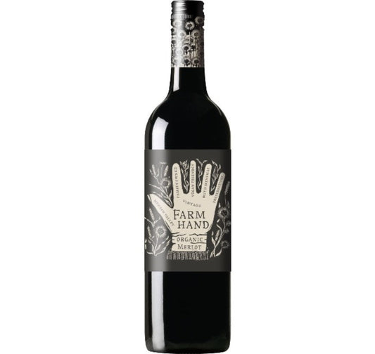 Farm Hand Organic Merlot  750ml