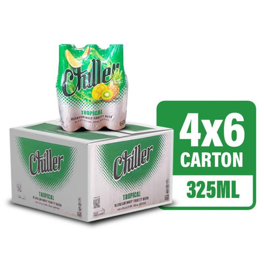 Chiller Tropical Bottle (carton/6 pack) 325ml