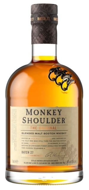 Monkey Shoulder The Original Blended Malt Scotch Whisky 1Ltr