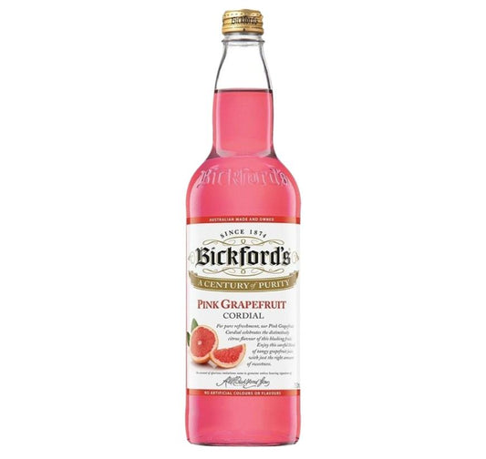 Bickfords Pink Grapefruit Cordial 750ml