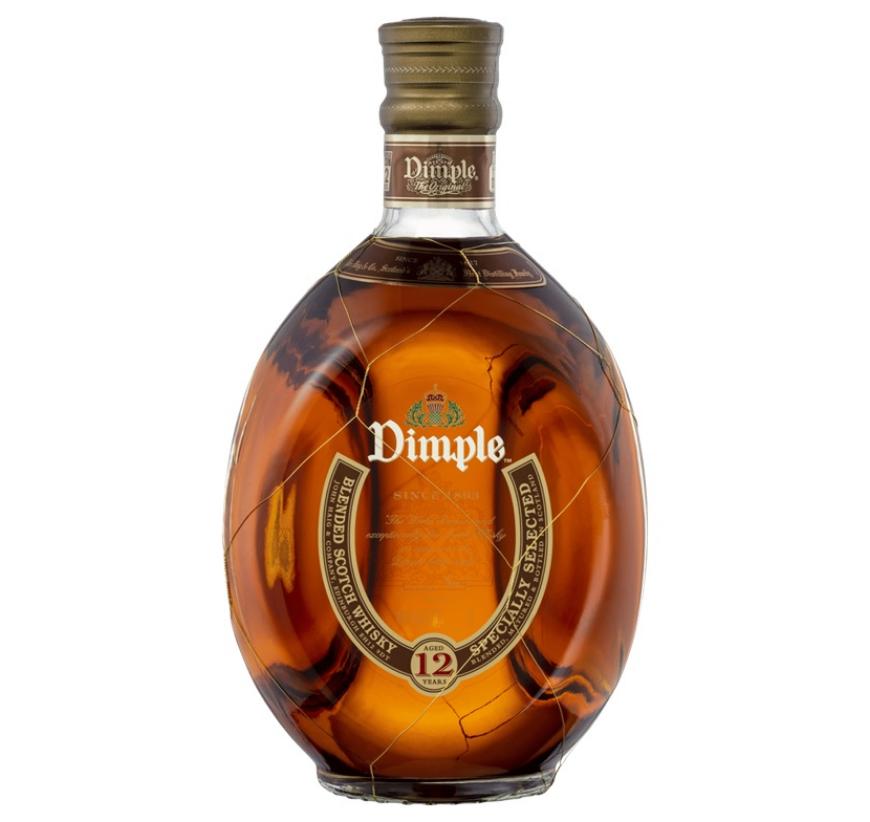 Dimple 12 Years Old Blended Scotch Whisky 1Ltr