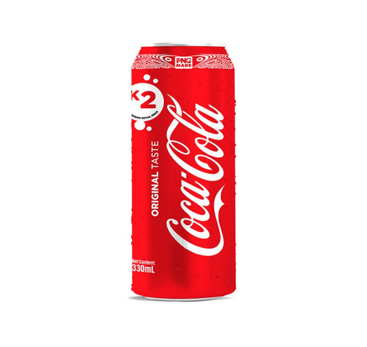 Coke CAN PNG TALL 24 x 330ml
