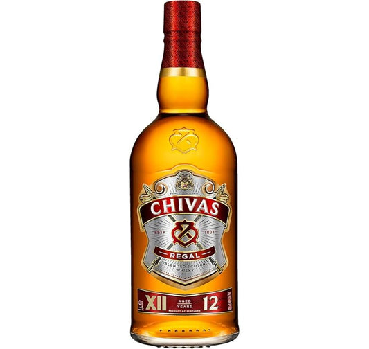 Chivas Regal 12 Year Old Blended Scotch Whisky 1ltr