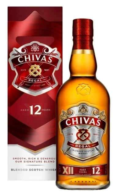 Chivas Regal 12yr Old Blended Scotch Whisky 1ltr