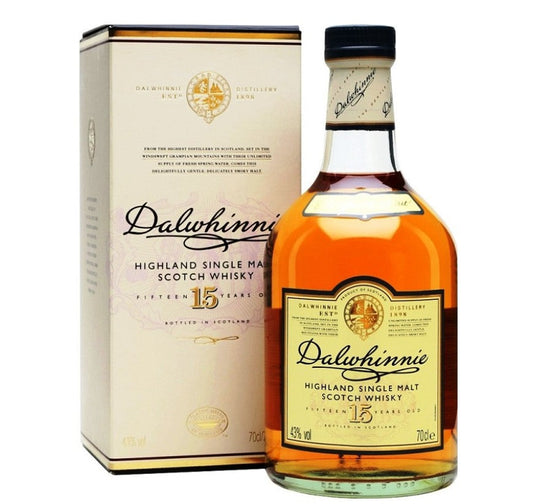 Dalwhinnie 15yr Old Single Malt Scotch Whisky 700ml