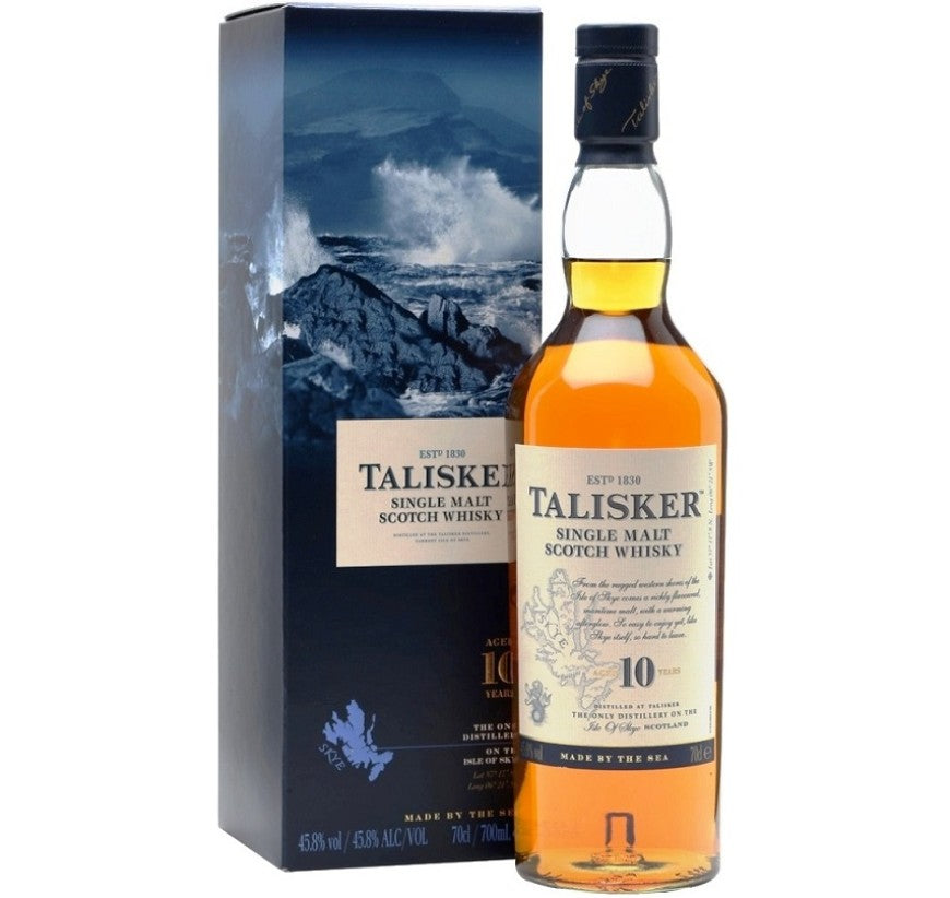 Talisker 10yr Old Single Malt Scotch Whisky 700ml