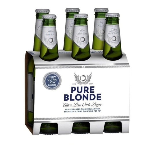 Pure Blonde Low Carb Btl 355ml (Carton/6Pack)