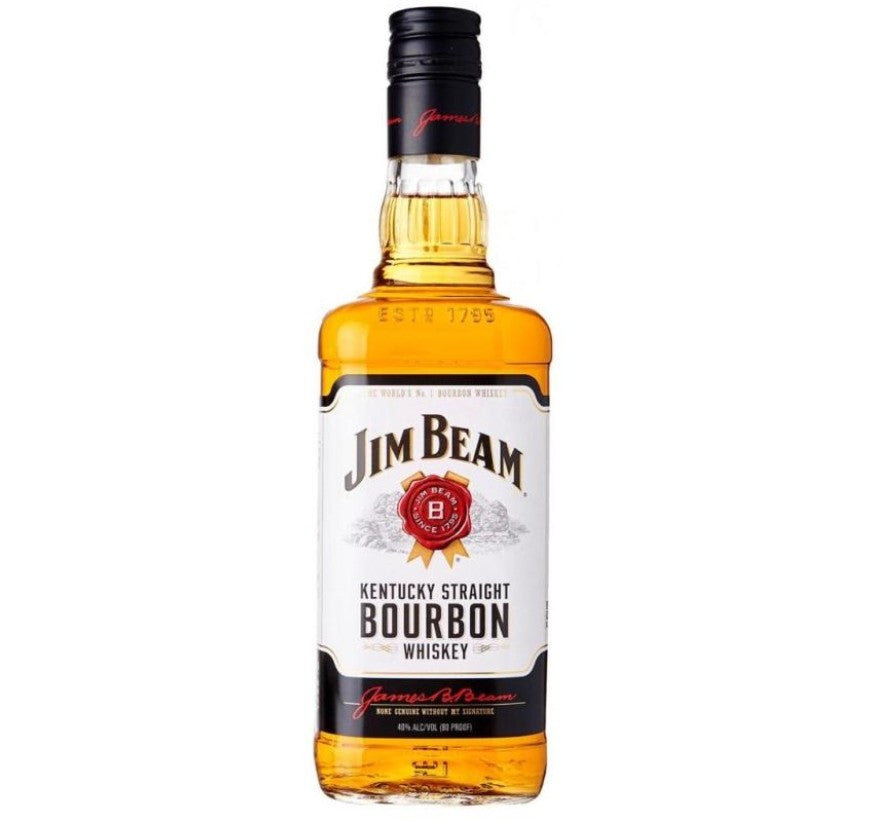 Jim Beam White Kentucky Straight Bourbon Whiskey 700ml