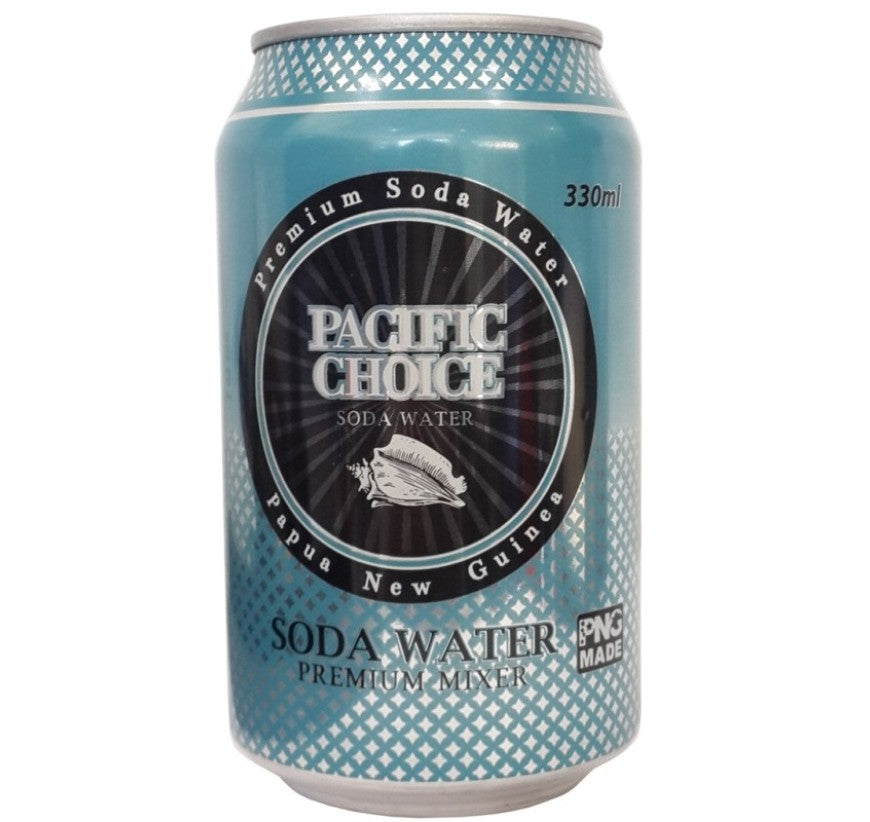 Pacific Choice Soda Water 24x330ml