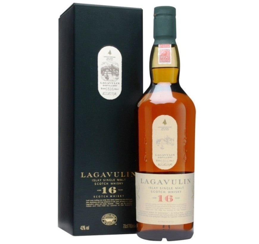 Lagavulin 16yr Old Islay Single Malt Scotch Whisky 700ml