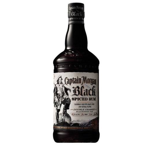 Captain Morgan Black Spiced Rum 700ml