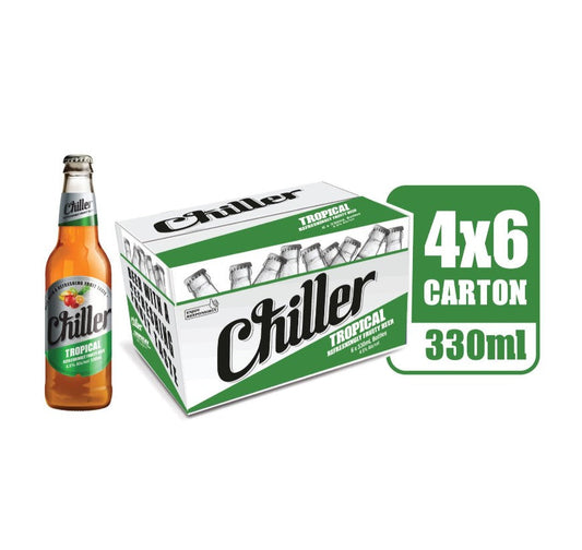 Chiller Tropical Bottle (carton/6 pack) 330ml