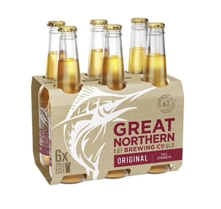 Great Northern Brewing Co. Original Bottle (carton/6pack) 330ml