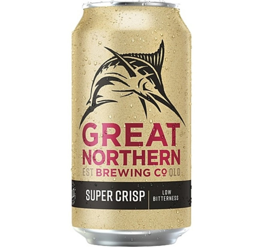 Great Northern Brewing Co. Super Crisp Lager Can (carton/6pack) 375ml