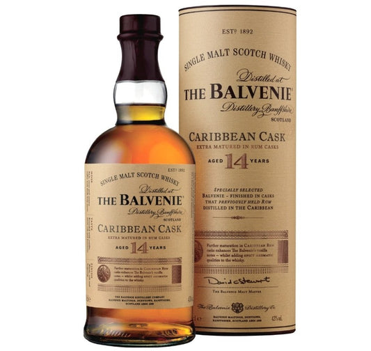 The Balvenie Old Caribbean Cask 14yr Old Single Malt Scotch Whisky  700ml