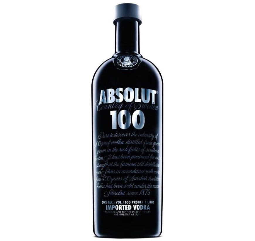 Absolute  Vodka  100