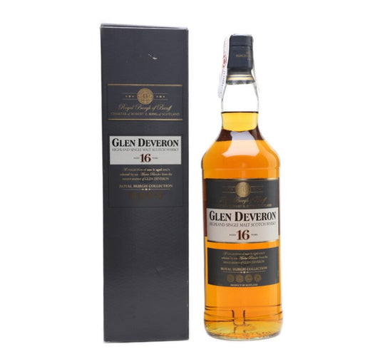 Glen Deveron 16YO Highland Single Malt Scotch Whisky 1ltr