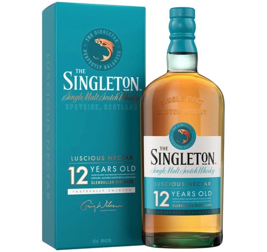 Singleton Glendullan 12yr  Single Malt Scotch Whisky 1ltr