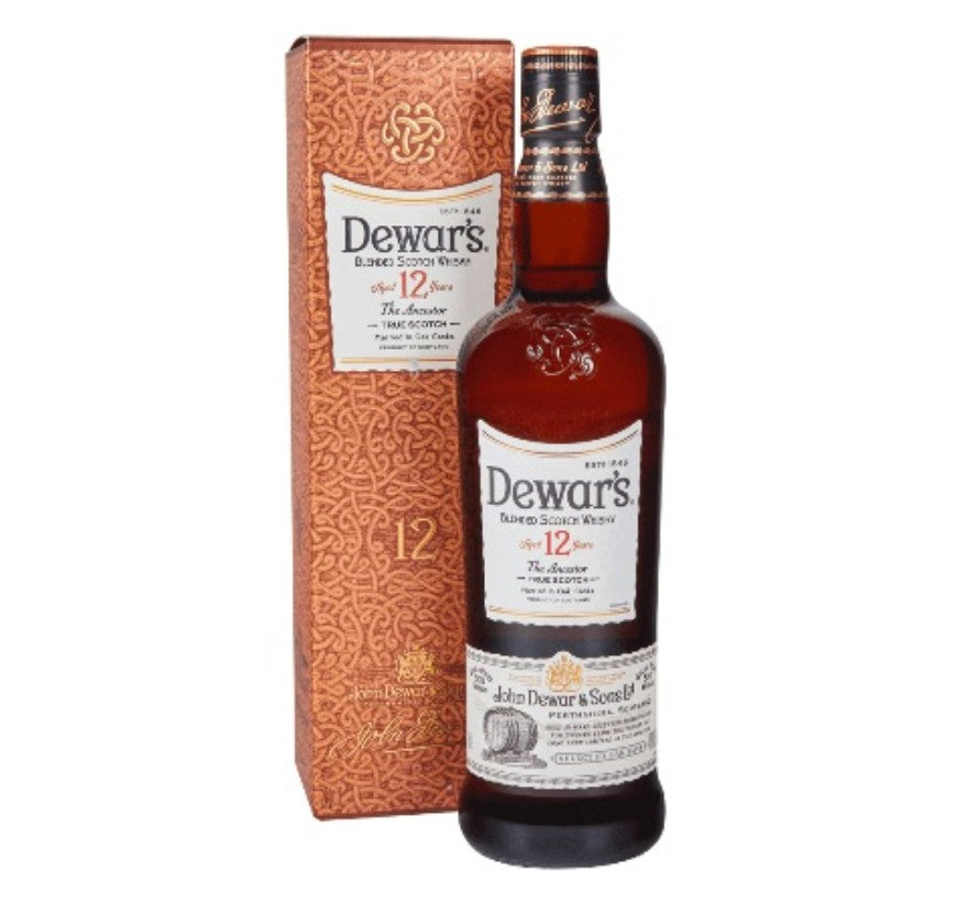 Dewars 12YO White Label Scotch Whisky  1ltr