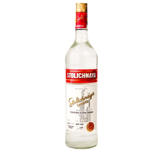 Stolichnaya Premium Vodka   1Ltr