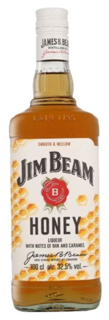 Jim Beam Honey Kentucky Straight Bourbon Whiskey 1Ltr