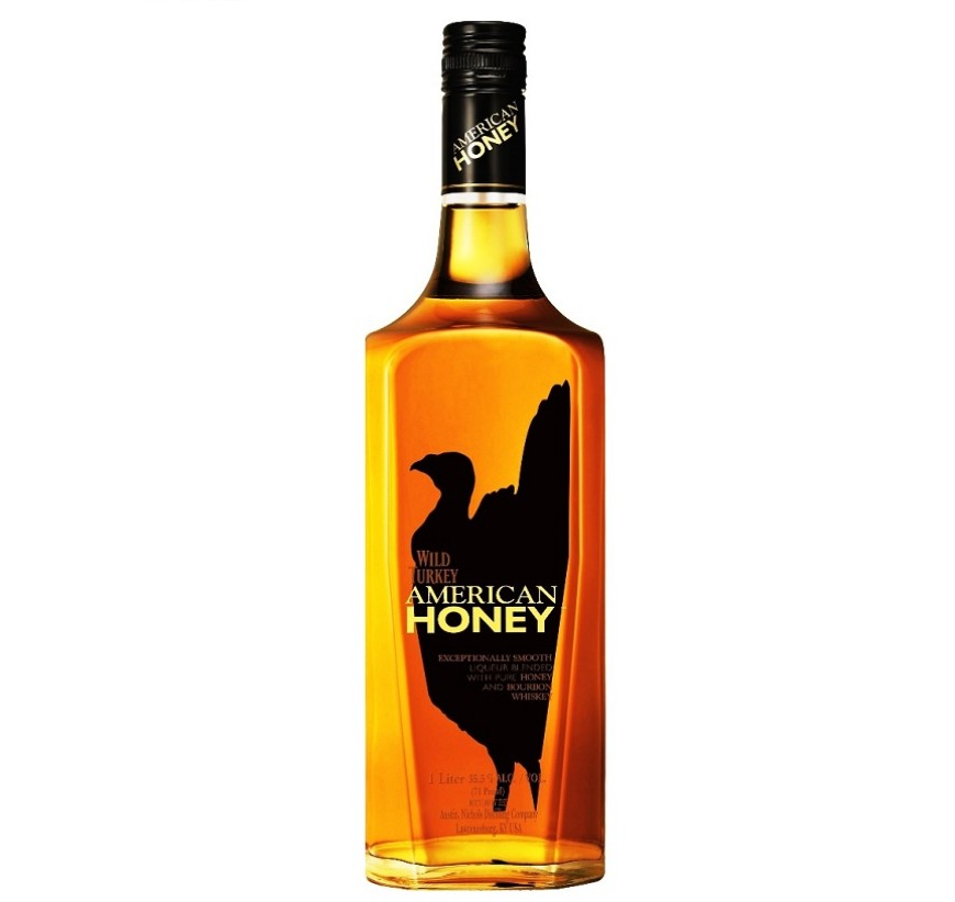 Wild Turkey American Honey Blended Bourbon Whiskey (12x1L) 1000ml