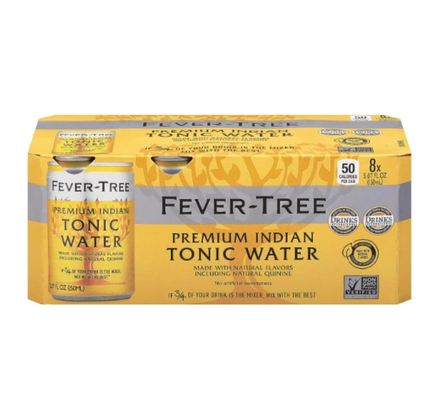 Fever-Tree Premium Indian Tonic Water Can (carton/8pack) 150ml