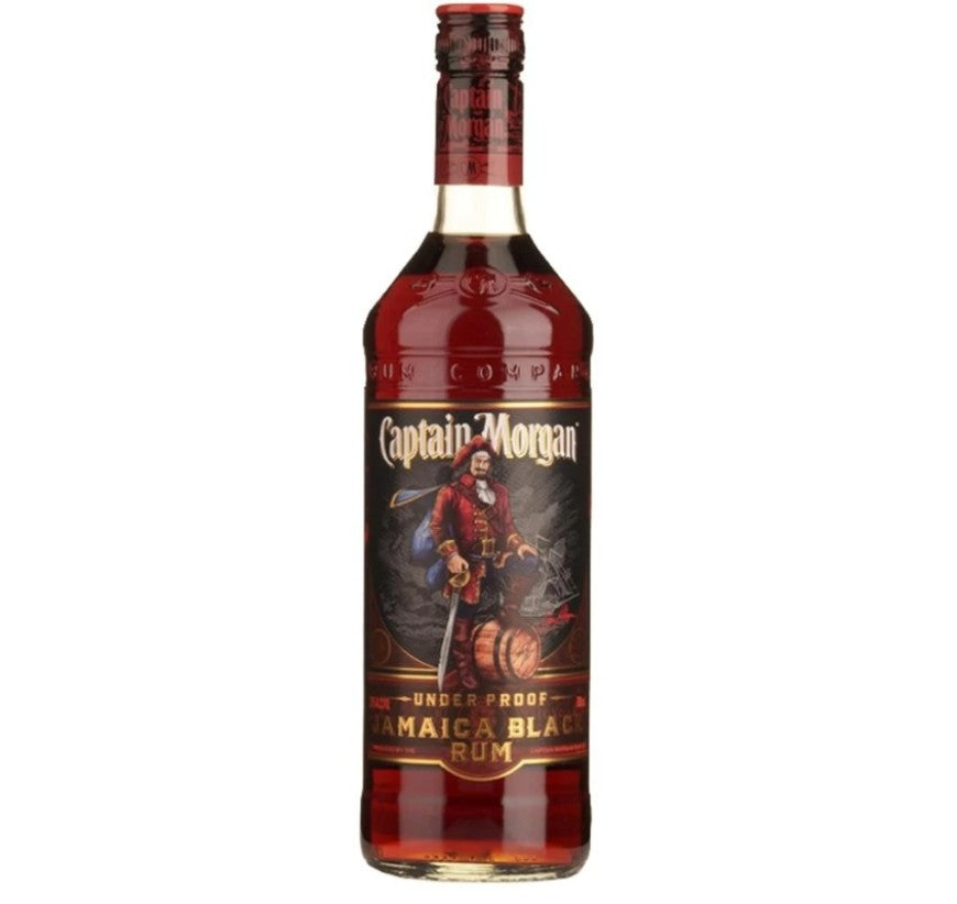 Captain Morgan  Under Proof Jamaica Black Rum  1ltr