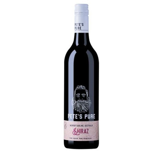 Pete's Pure Shiraz Vegan Stamp 750ml