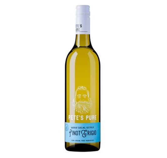 Pete's Pure Pinot Grigio Vegan Stamp 750ml