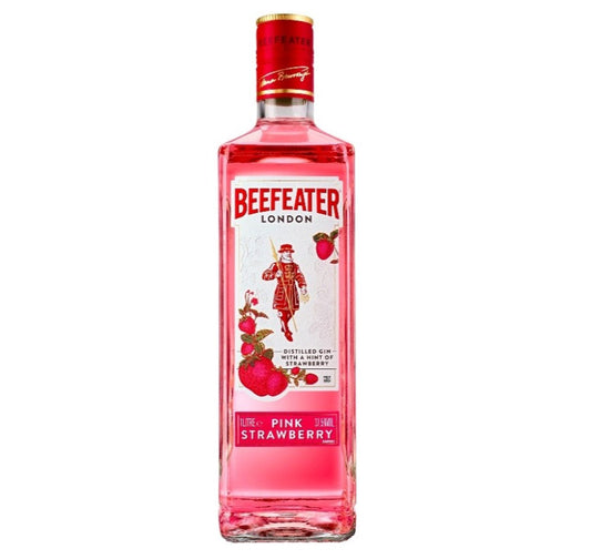 Beefeater Pink Strawberry Dry Gin  1Ltr