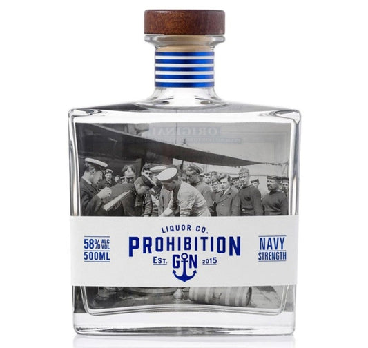 Prohibition Navy Strength Gin 500ml