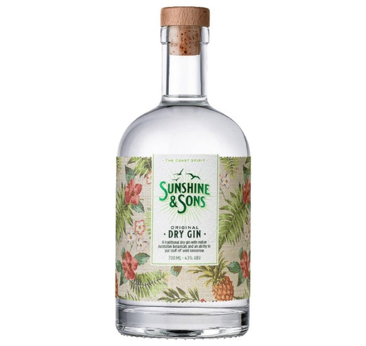 Sunshine & Sons Original Dry Gin 700ml