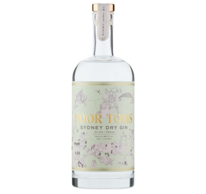 Poor Toms Sedney Dry Gin 700ml