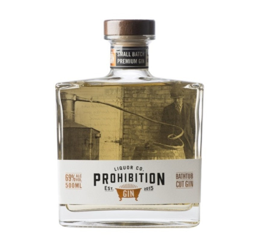 Prohibition Bathtub Cut Gin 500ml