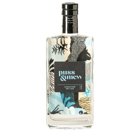 Puss & Mew Signature Dry Gin 700ml