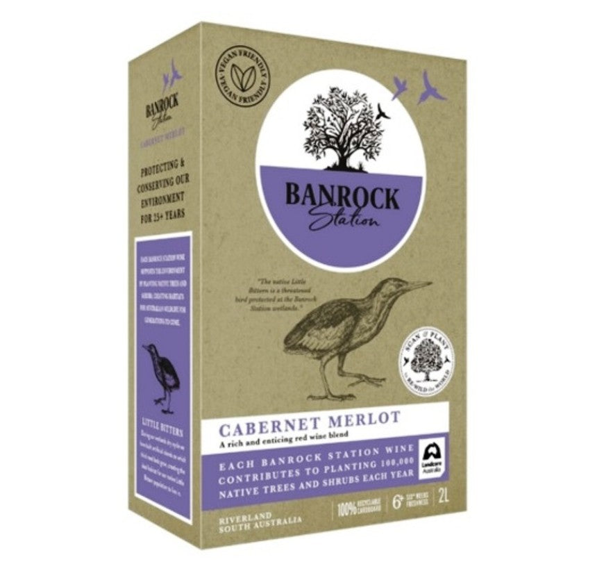 Banrock Station Cabernet Merlot 2Ltr