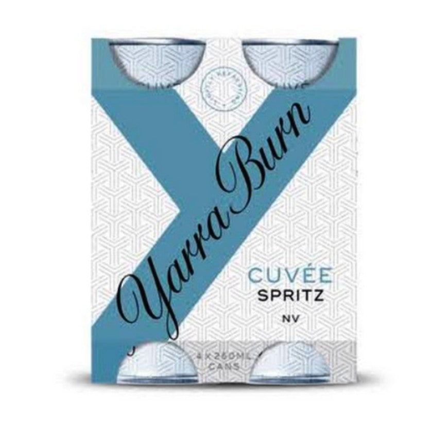 Yarra Burn Cuvee Spritz NV CANS (carton/4pack) 250ml