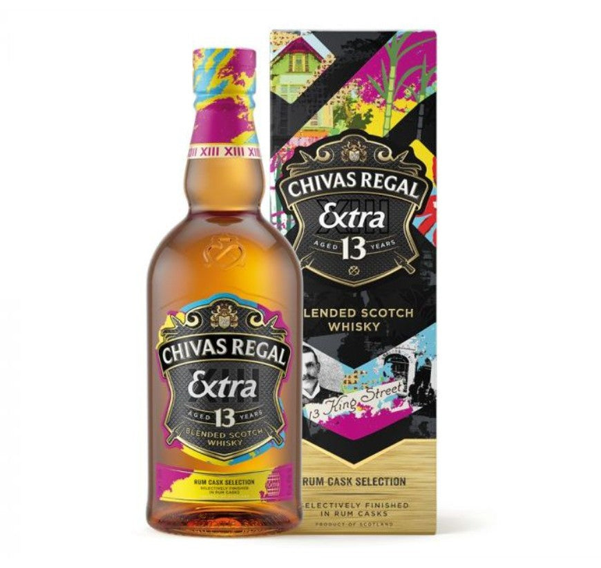 Chivas Regal Extra 13YO Rum Cask Selection Blended Scotch Whisky 1Ltr