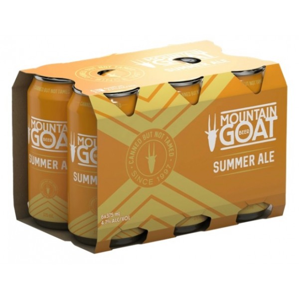 Mountain Goat Summer Ale Beer Cans 6pack 375ml