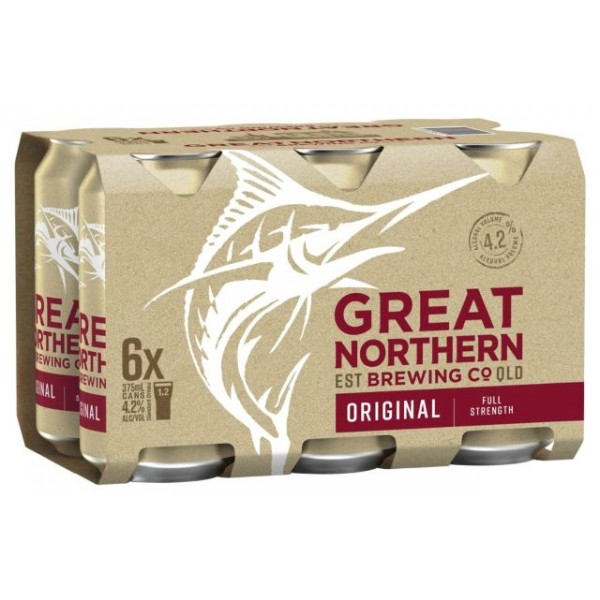 Great Northern Brewing Co. Original Lager Cans 6pack 375ml 