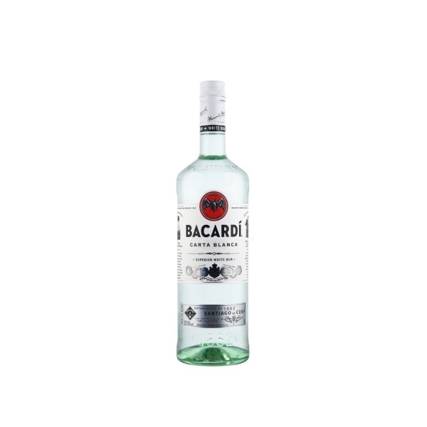 Bacardi Carta Blanca Rum 1ltr