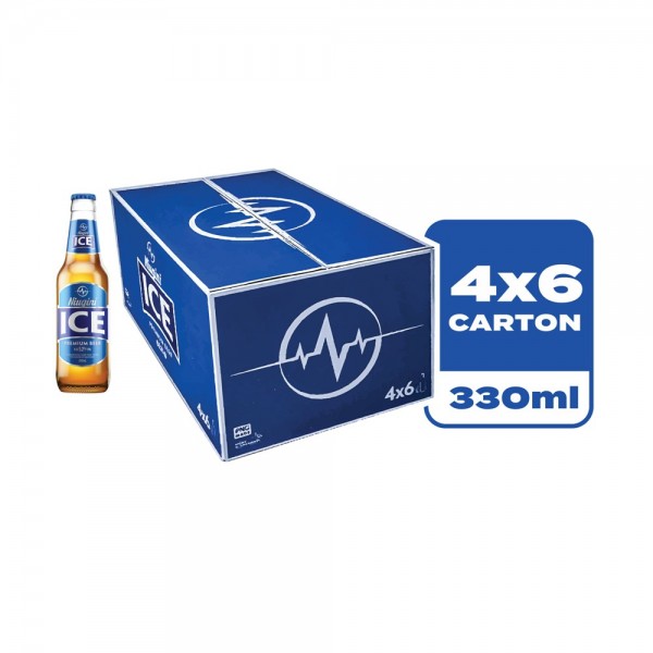 SP Niugini Ice Premium Beer Bottle 24 x 355ml
