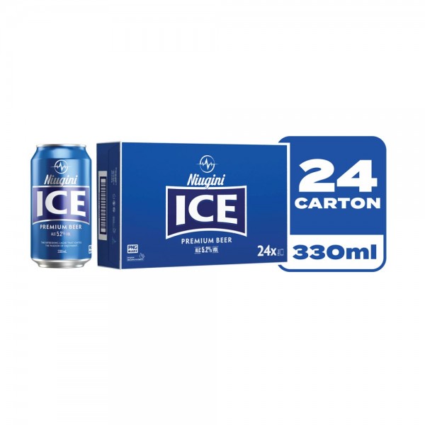 SP Niugini Ice Premium Beer Can 24 x 330ml