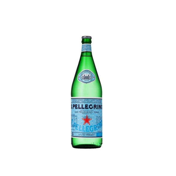 San Pellegrino Sparkling Natural Mineral Water 12 x 1ltr
