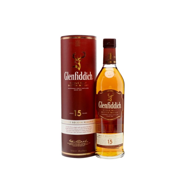 Glenfiddich 15yr Old Single Malt Scotch Whisky 700ml